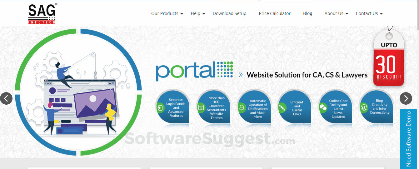 SAG Web Plus Screenshot1